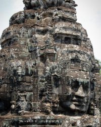 05 DSC4149 Bayon  Prasat with the faces of Lokeshvara at Bayon Temple