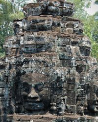 06 DSC4167 Bayon  Prasat with the faces of Lokeshvara at Bayon Temple