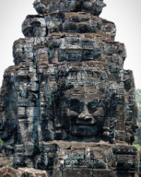 10 DSC4174 Bayon  Prasat with the faces of Lokeshvara at Bayon Temple