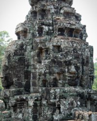 13 DSC4190 Bayon  Prasat with the faces of Lokeshvara at Bayon Temple