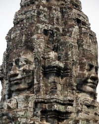 19 DSC1253 Bayon  Prasat with the faces of Lokeshvara at Bayon Temple