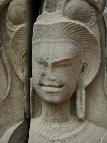 Chau Say Tevoda Devata Apsara Portrait im Chau Say Tevoda Tempel / Apsara portrait at Chau Say Tevoda Tempel