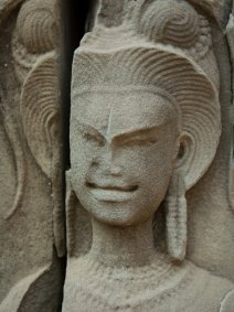 Chau Say Tevoda Devata Apsara Portrait im Chau Say Tevoda Tempel / Apsara portrait at Chau Say Tevoda Tempel