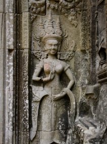 Chau Say Tevoda Devata Apsara im Chau Say Tevoda Tempel / Apsara at Chau Say Tevoda Temple