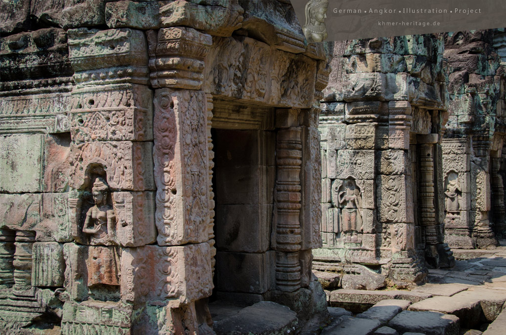 Preah Khan Temple Building