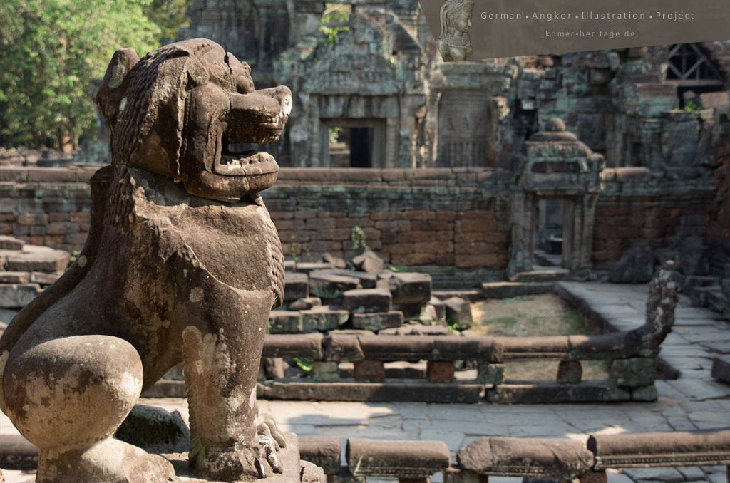 Preah Khan Lion