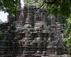 Preah Pithu Tempel T (481)  Ruinen von Tempel T (481) bei Preah Pithu / Ruins of Temple T (481) at Preah Pithu