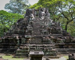Preah Pithu Tempel T (481) Ruinen von Tempel T (481) bei Preah Pithu / Ruins of Temple T (481) at Preah Pithu