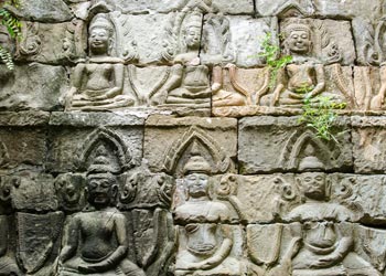 Preah Pithu Buddhas