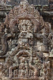 Thommanon Pediment Ost-Gopuram - Giebel im Thommanon Tempel / East Gopuram - Pediment at Thommanon Temple